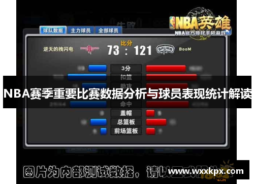 NBA赛季重要比赛数据分析与球员表现统计解读